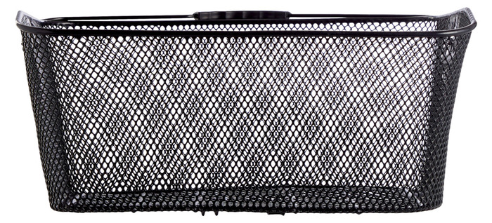 Cykelkorg t/pakethållare Svart 40 x 30 cm Bikezone